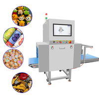 Machine d'inspection industrielle aux rayons X pour la détection d'objets étrangers dans la viande (poulet, bœuf, porc) et les fruits de mer