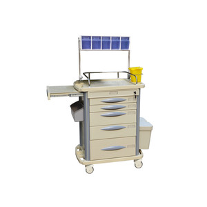 Chariot d'anesthésie en <span class=keywords><strong>plastique</strong></span> ABS d'hôpital BT-AY003 chariot d'anesthésie médicale avec des <span class=keywords><strong>tiroirs</strong></span> prix - Product Image 1