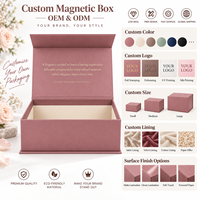 Boîte en carton rigide magnétique en forme de livre, personnalisée, de luxe, avec feuille d'or, recyclable, pour parfum, cosmétiques, soins personnels