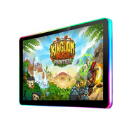 Monitor de pantalla táctil multicapacitivo con luz Led de 21,5/23,8/27 pulgadas con USB RS232 Compatible con 3M para máquina de juego