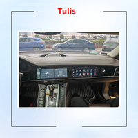 Papan pemutar DVD mobil otomotif, layar sentuh Android ganda pemutar DVD Mobil Tablet Autoradio untuk Porsche Panamera 2010 ke 2017 Upgrade 2024