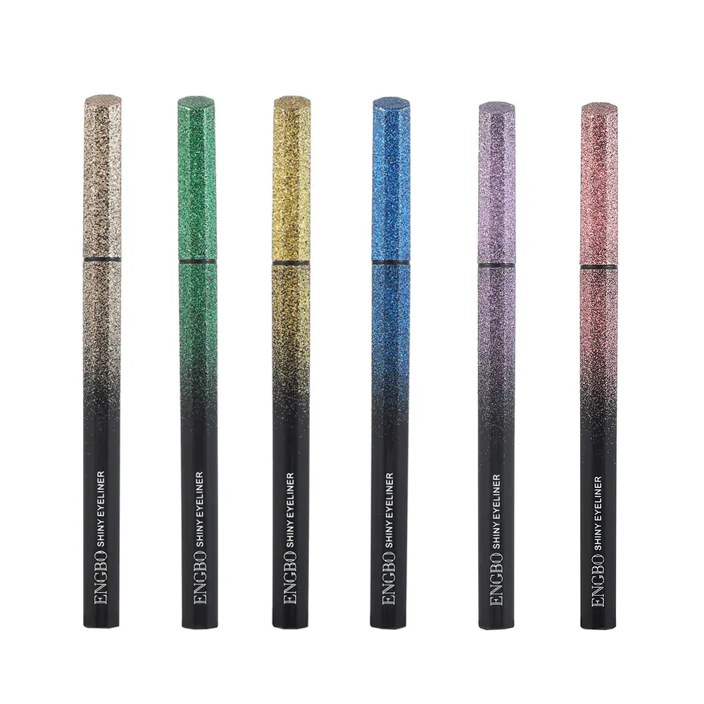 Vendita calda Eyeliner a lunga durata impermeabile a prova di sudore Non sbavato Eye Liner Lip Liner correttore matita Eyeliner colorata in legno