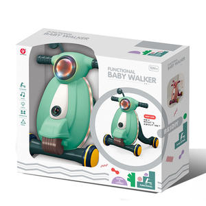 Andador eléctrico de cuatro ruedas para bebé, juguete para caminar, Educativo Para edades tempranas, andador - Product Image 2