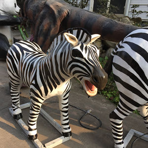 Modello Animale di Alta Qualità a Grandezza Naturale, Zebra Animatronica 3D in Vendita per Parchi di Divertimento - Product Image 3