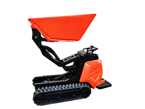 चूआंगक्सिन 2025 मिनी लोडर उच्च क्षमता वाले नए डिजाइन हाइड्रोलिक क्रॉलर ट्रैक डम्पर गार्डन मिनी डंप ट्रक 3 टन असर मोटर - Product Image 2