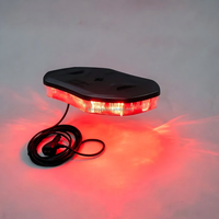 Mini barre lumineuse de 11 pouces, homologation ECE R65 R10, montage magnétique sur toit de voiture TBD7202, rouge, bleu, ambre, vert