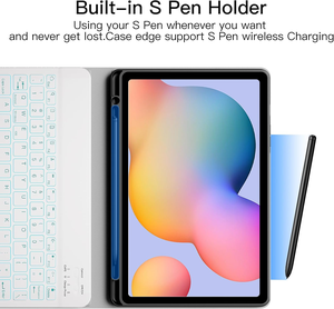 Bàn phím cho Samsung Galaxy Tab S6 Lite 10.4/S7 Lite/S7 FE 12.4/S7 + 12.4/S7 11/S9 11/S9 + 12.4/A7 10.4/A7 Lite 8.7/A8 10.5/a9 + 11 - Product Image 2