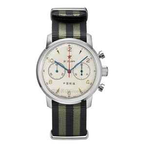 42mm Panda 1963 <b>Chronograph</b> Watch Men ST1901 Hand Winding Movement Sapphire Luminous Mechanical Waterproof Clocks - Product Image 1