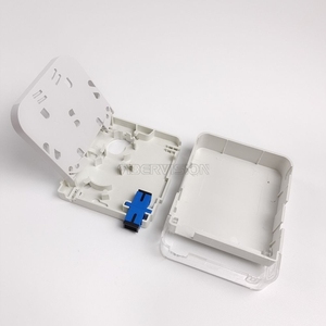 FIBERVISION AH-01F Caixa de Saída Óptica de 1 Porta, Caixa Terminal Mini ODF Interna de 1 Porta, Faceplate de Fibra Óptica - Product Image 3