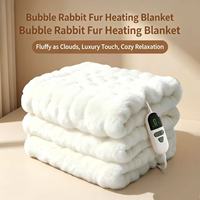 Couverture chauffante électrique à basse tension, sûre, avec plusieurs réglages de chaleur, pour la chambre à coucher