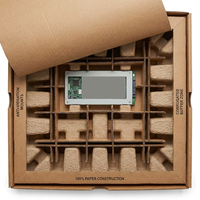 Boîte d'emballage personnalisée pour machine à café, carton ondulé robuste avec insert en mousse antichoc pour appareils électroménagers, vente en gros