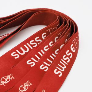 Wholesale Polyester Custom Heat Press Lanyard Breakaway Buckle Black <b>Snap</b> Hook Promotional Gift Lanyard - Product Image 4
