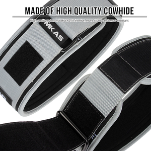 MKAS özel ayarlanabilir EVA naylon spor kemer yüksek kalite kuvvet kaldırma kemeri nefes halter ekipmanları ağırlık - Product Image 4