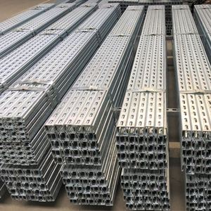 Profilé Unistrut en acier inoxydable 304/316, zinc, aluminium, magnésium, 41x41, 41x21 mm - Product Image 2