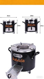 فرن فحم محمول لجميع التضاريس، موقد للنزهات في أي مكان - Product Image 3