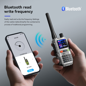 2pcs Baofeng 5R Mini <span class=keywords><strong>Walkie</strong></span> <span class=keywords><strong>Talkie</strong></span> đa băng tần Bluetooth lập trình không dây quét tần số 999ch Type-C Baofeng <span class=keywords><strong>2025</strong></span> đài phát thanh mới - Product Image 2