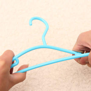 Новинка: Пластиковые вешалки для детской одежды, для хранения в шкафу, миниатюрные, нескользящие, бесшовные, для младенцев - Product Image 3