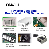 Modules de lecteur de codes QR 1D 2D à balayage automatique OEM Scanner de codes à barres à montage fixe programmable automatique pour casier de livraison