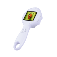 Microscope numérique pour enfants avec zoom 40x, capteur CMOS 1MP, écran 2,0 pouces, LED 400 lumens, HD, grand angle 90°, capacité de 70 photos intégrée