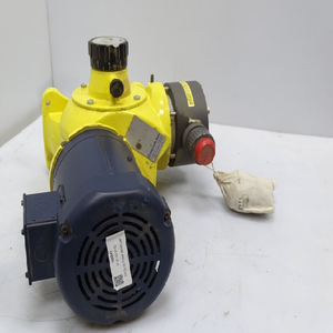 Nouvelle pompe doseuse motorisée LIQUID METRONICS SG61J8P d'origine, prête à l'emploi, avec contrôleur de programmation PLC - Product Image 1