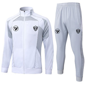 Hochwertige 2526 Vollreißverschluss-Fußballjacke für Herren und Erwachsene Lässige Fußballjacke Trainingsuniform für Herbst Winter - Product Image 6