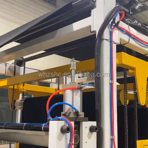 Ligne de production d'extrusion et de coulée de feuilles de tapis de sol de voiture en HDPE, TPO, EVA, PVC, TPE, TPU ZSHC1800 500-600 Kg/<span class=keywords><strong>h</strong></span> avec calandre à trois rouleaux - Product Image 3