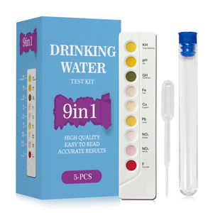 Kit <span class=keywords><strong>de</strong></span> Prueba <span class=keywords><strong>de</strong></span> Agua 9 en 1 Preciso para Monitoreo <span class=keywords><strong>de</strong></span> Calidad del Agua <span class=keywords><strong>de</strong></span> Piscina y Pozo con Tiras <span class=keywords><strong>de</strong></span> <span class=keywords><strong>Lectura</strong></span> Visual Fácil - Product Image 5