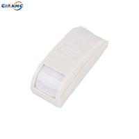 Détecteur de mouvement PIR de sécurité infrarouge rectangulaire double commercial avec système d'alarme WiFi/IP filaire de portée de détection de 6m par CIAN