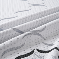 Tela de Jacquard Tejida para Colchones, Transpirable, 220GSM, Hilo de Poliéster Teñido, para Relleno de Colchones y Ropa de Cama