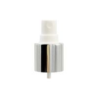 Perak & kabut emas 20mm Aluminium plastik Dispenser cairan parfum penyemprot pompa besi dan bahan plastik