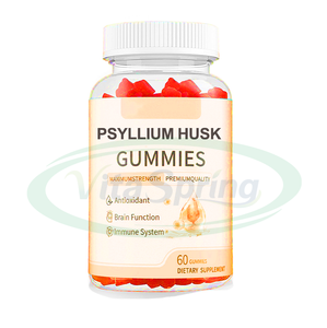 ASAP Herbal <b>Fiber</b> Supplement 500mg Psyllium Husk Extract Organic Bulk Psyllium Husk Gummies - Product Image 1