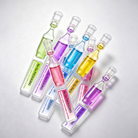 Flacon ampoule jetable en PETG de 1,5 ml, 2 ml, 5 ml pour injection médicale, cosmétiques, essence, flacon en plastique pour soins de la peau