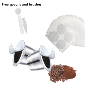 Tái sử dụng Espresso viên nang bơm lại cà phê vỏ thép không gỉ Ly bộ lọc tương thích cho dòng ban đầu máy - Product Image 5