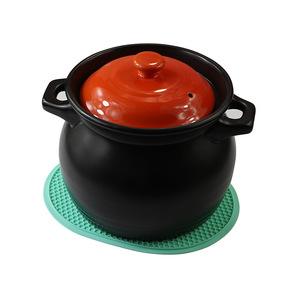 Hottest Nordic Simple Design <b>Silicone</b> Insulation <b>Mat</b> Home Kitchen Plate Dining Table <b>Mat</b> Set Modern Style Wholesale - Product Image 3