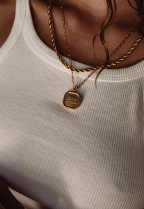Seilkette für Schmuckherstellung mehrschichtige Halskette Edelstahl Statement kubanische Verbindung goldene Seilkette Herren Halskettenkette - Product Image 6