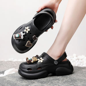 ग्रीष्मकालीन महिलाओं के क्लासिक क्लॉग थोक कस्टम लोगो गार्डन क्वैवा फ्लैट एंटी-फिसलन नरम वाटरप्रूफ गार्डन क्लॉक जूते - Product Image 2