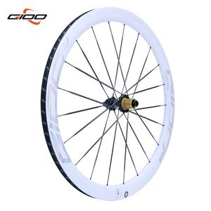 Jeu de roues de vélo de route en fibre de carbone ondulée GIOO 700C <span class=keywords><strong>avec</strong></span> frein à disque, jeu de roues Canyon compatible <span class=keywords><strong>avec</strong></span> cassette à 7-11 vitesses - Product Image 1