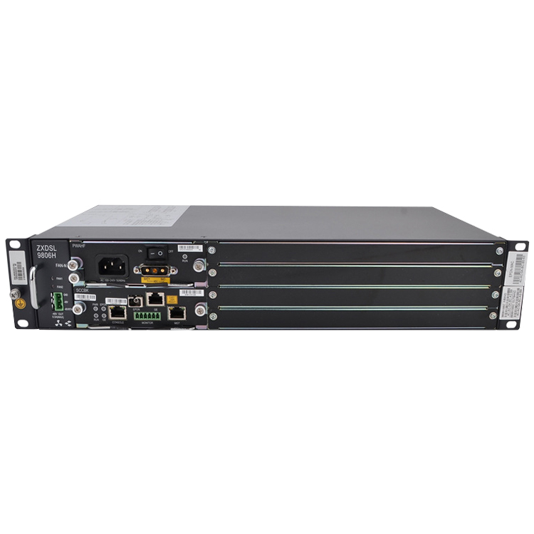 DSLAM 9806H Mini IP ZTE ZXDSL 2U FTTB for VDSL, ADSL, SHDSL with