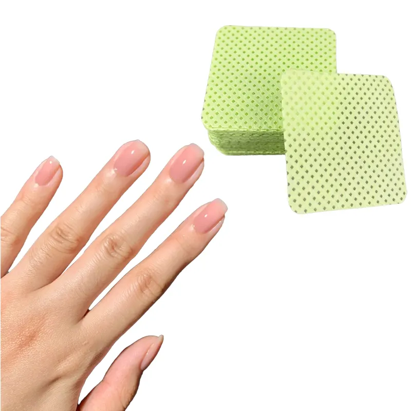 Lingettes pour ongles super absorbantes et non pelucheuses pour le nettoyage essentiel des salons