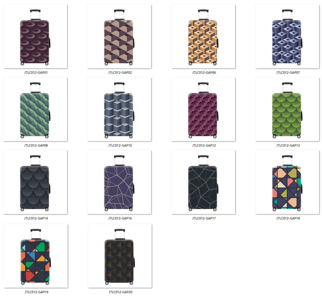 Motifs architecturaux géométriques