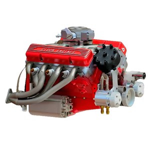 Cison <b>Engines</b> V8 <b>Engine</b> <b>Model</b> Resin Craft Desk Ornament Industrial Design Office Desktop Decoration - Product Image 5