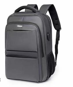 Mochila para Portátil Oxford Impermeable, Venta Directa de Fábrica Lvteng, con Puerto USB Anti-Robo, Diseño Geométrico, Unisex, 20-39L, Duradera - Product Image 2