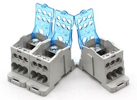 Bloque de distribución de cable de alimentación industrial UKK 125A serie ukk caja de conexiones unipolar eléctrica