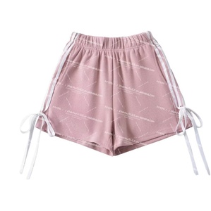 Verdant Strokes Combinaison courte coupe ample pour <span class=keywords><strong>femme</strong></span> Short de sport à séchage rapide avec impression personnalisée brodée Style Streetwear - Product Image 2