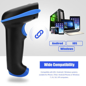 Yhdaa 2D CMOS gồ ghề Đầu đọc mã vạch của nhãn hiệu không dây Bluetooth QR mã <span class=keywords><strong>Scanner</strong></span> cho POS hàng tồn kho hậu cần - Product Image 4