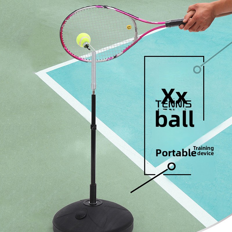 Tennis Trainer Indoor Adjustable Simulated Tennis Swing Outdoor Fixed Motion Practice Device P-SX3 for Table Tennis & Badminton