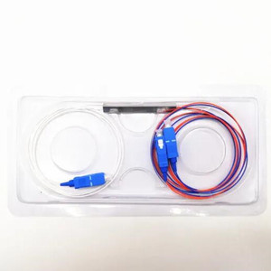 FTTH quang PLC 1x2 1*4 1x16 2 32 2*64 Mini ống thép Trần LC UPC sợi quang PLC Splitter với scapc scupc kết nối - Product Image 4