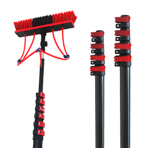 Brosse de <span class=keywords><strong>nettoyage</strong></span> de panneaux solaires Tête de brosse de <span class=keywords><strong>nettoyage</strong></span> de vitres Poteau <span class=keywords><strong>télescopique</strong></span> en fibre de carbone pour <span class=keywords><strong>nettoyage</strong></span> de toit en verre et PV solaire - Product Image 3