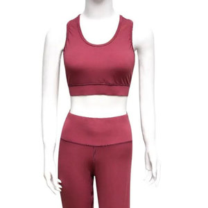 Conjunto de Yoga Personalizado al Por Mayor, Conjuntos de Yoga para Mujer, Ropa Deportiva Transpirable y Cómoda, para Yoga, Pilates y Entrenamientos, 2 Piezas - Product Image 4