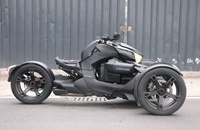 Motocyclette à 3 roues Can-Am Ryker 900 Rally Edition 2019 d'occasion, moteur Rotax 900 ACE, trois cylindres en ligne, refroidissement liquide, tout-terrain, rallye